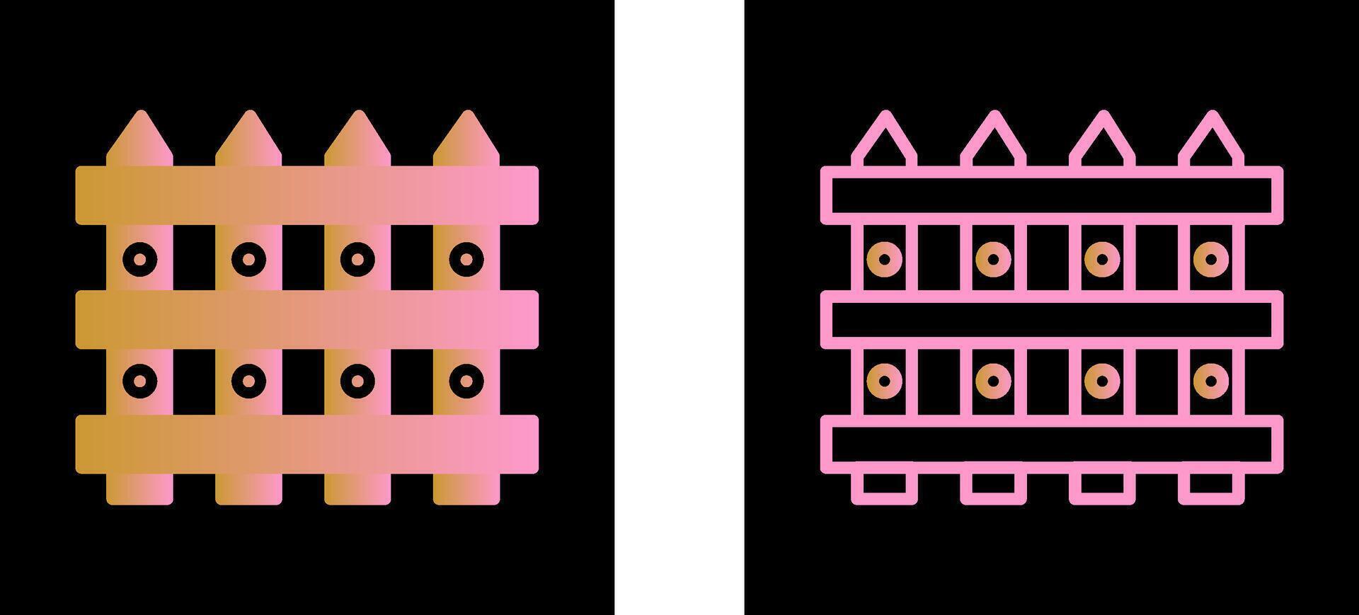 Fence Vector Icon