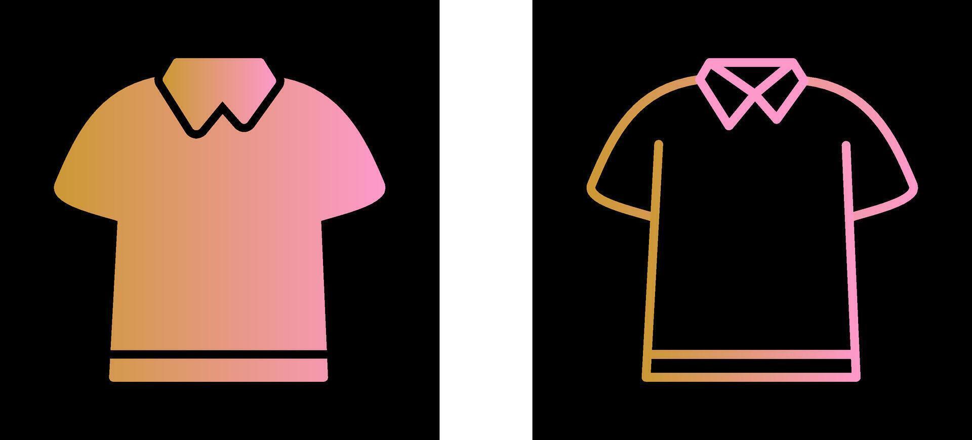 Polo Shirt Vector Icon