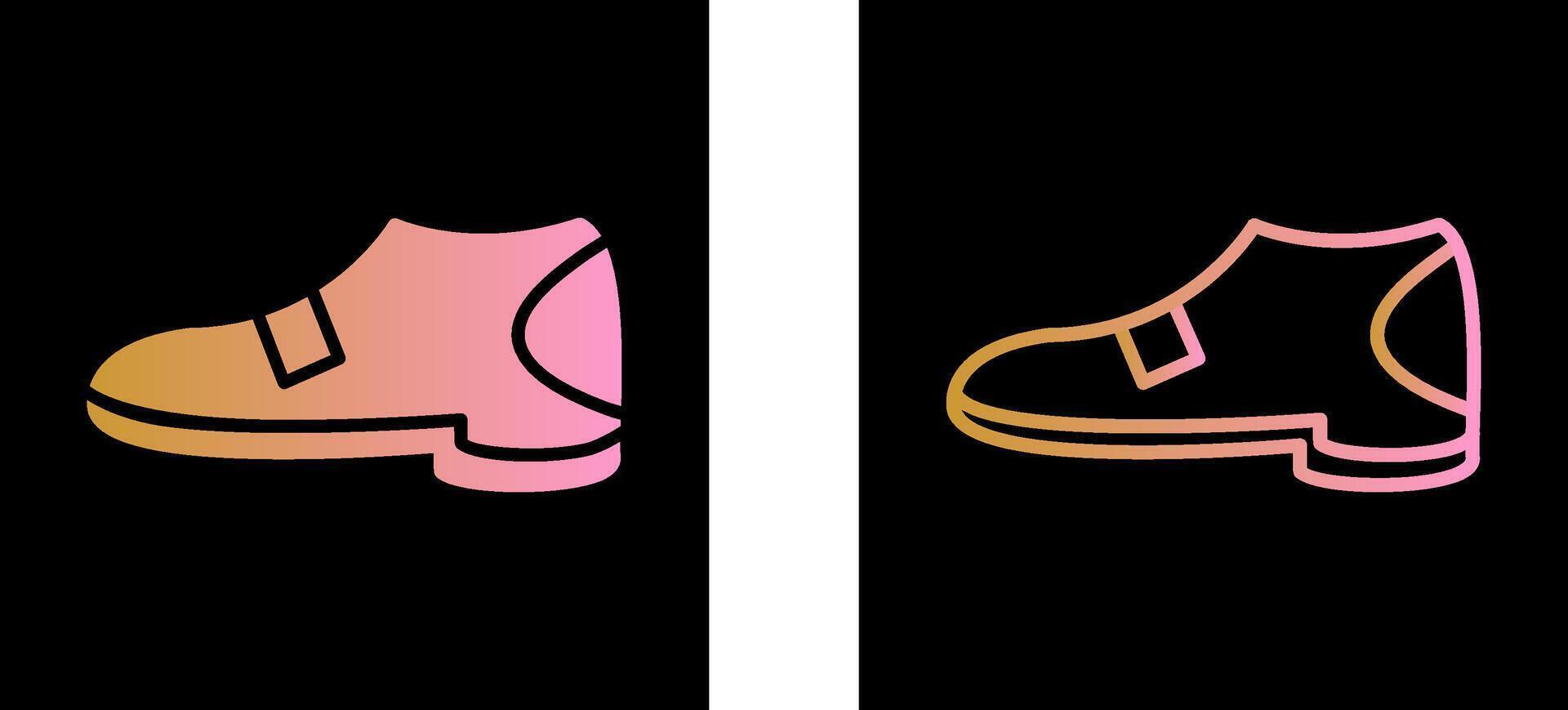 Mens Loafers Vector Icon