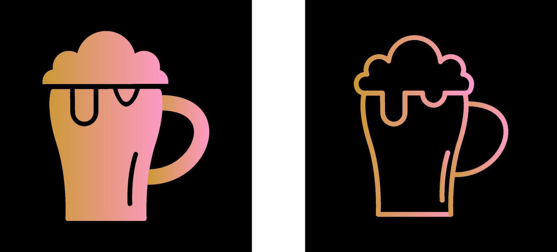 Beer Mug Vector Icon