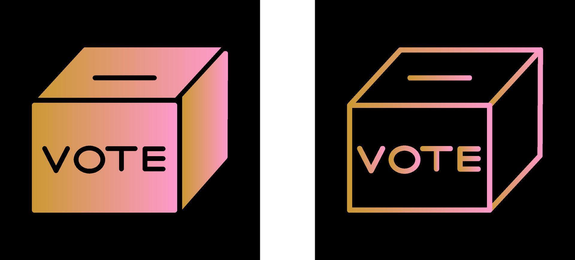Ballot Box Vector Icon