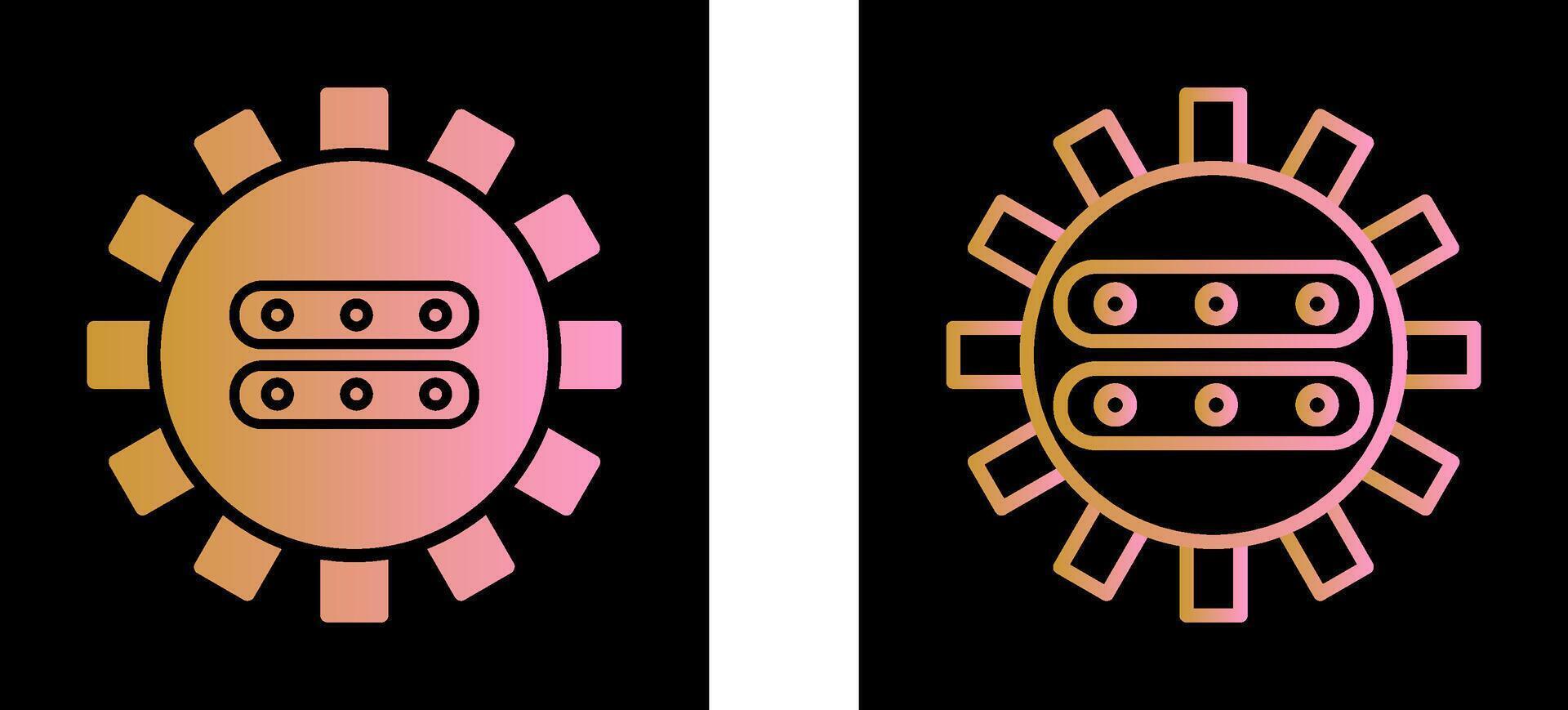 Database Management Vector Icon