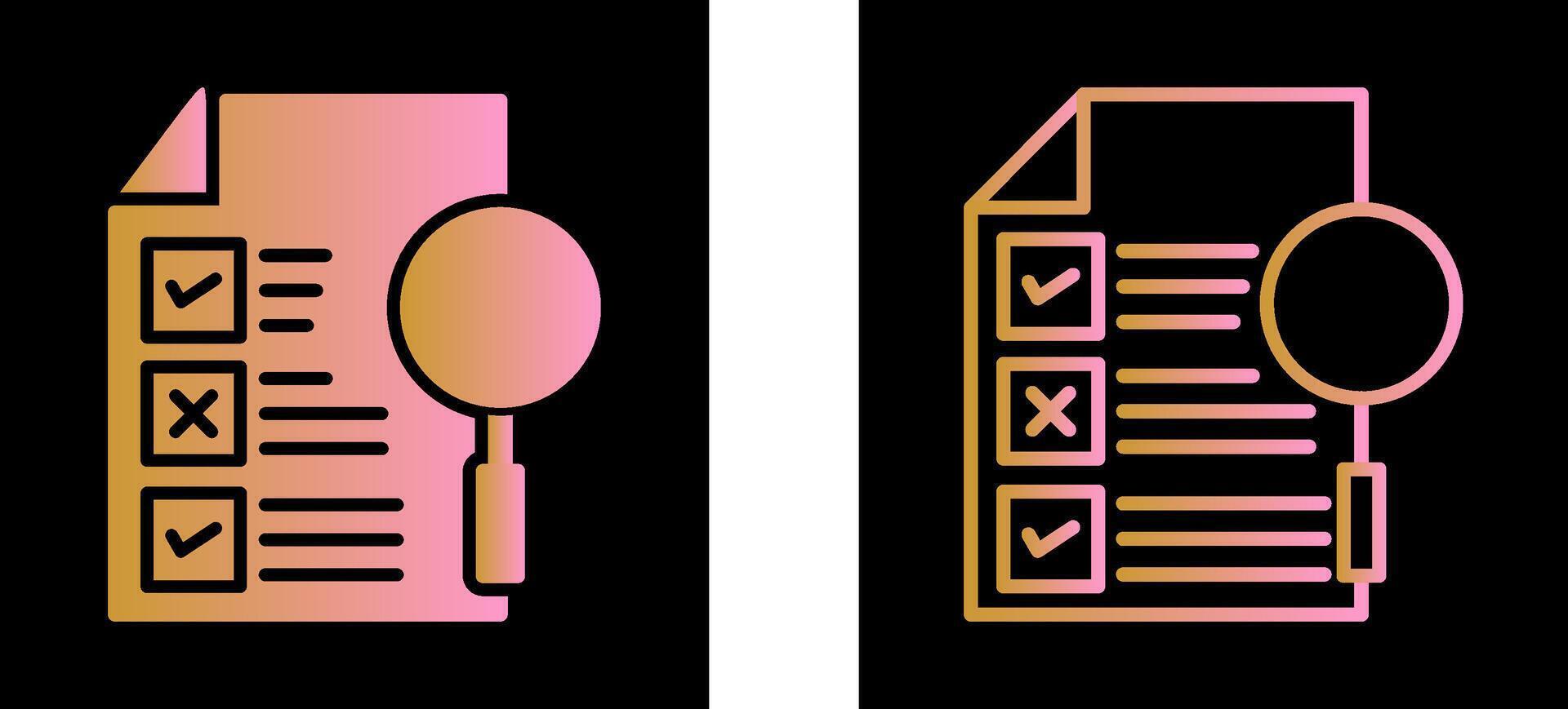 Case Study Vector Icon
