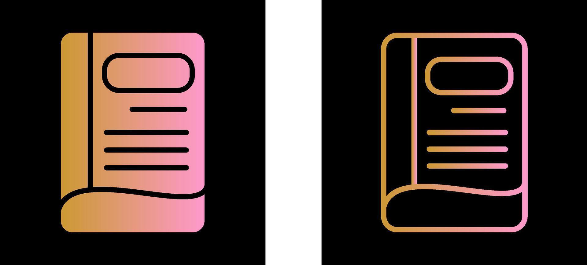 Notebook Vector Icon