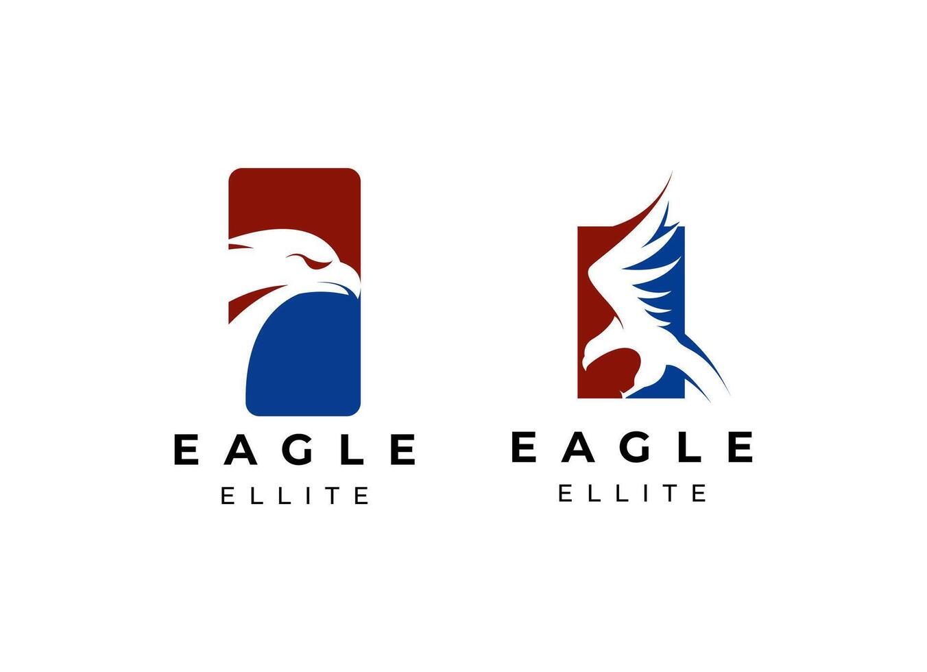 Head eagle logo design. Eagle logo vector