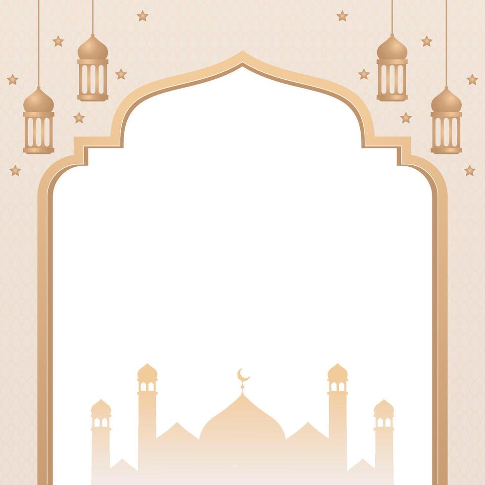 Ramadan Kareem Banner Background vector