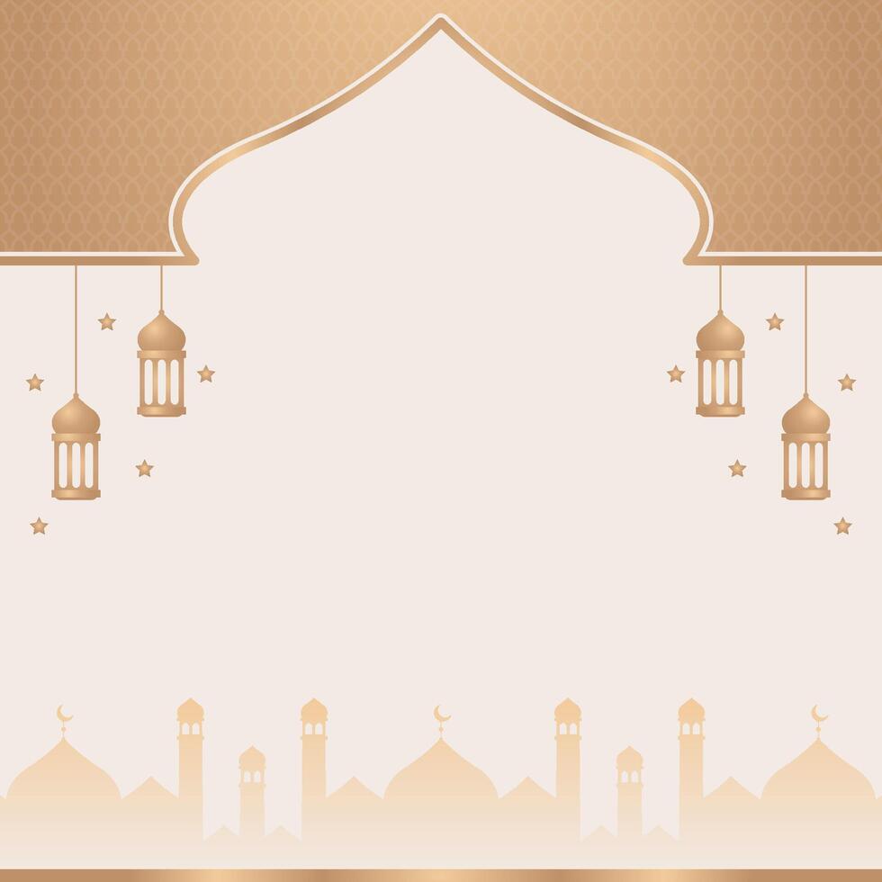 Ramadan Kareem Banner Background vector