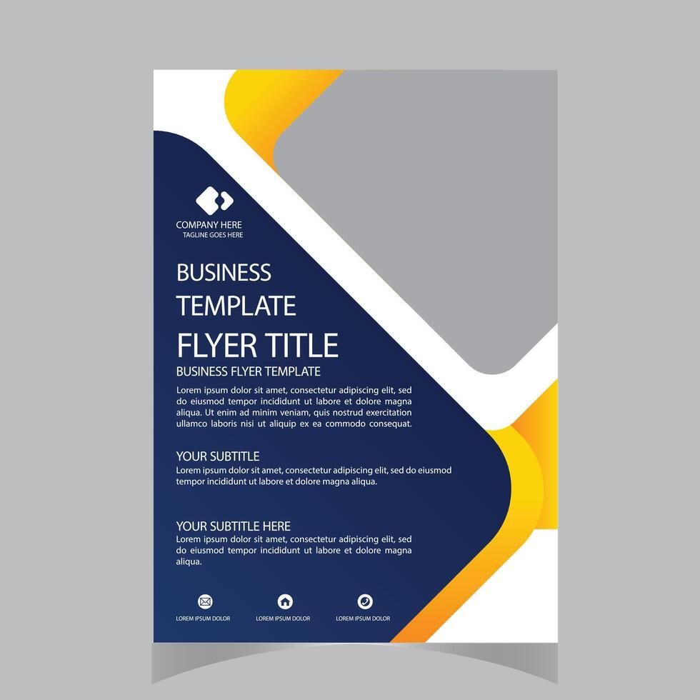 Corporate Book Cover Design Template in A4. Can be adapt to Brochure, Annual Report, Magazine,Poster, Business Presentation, Portfolio, Flyer, Banner, Website. vector