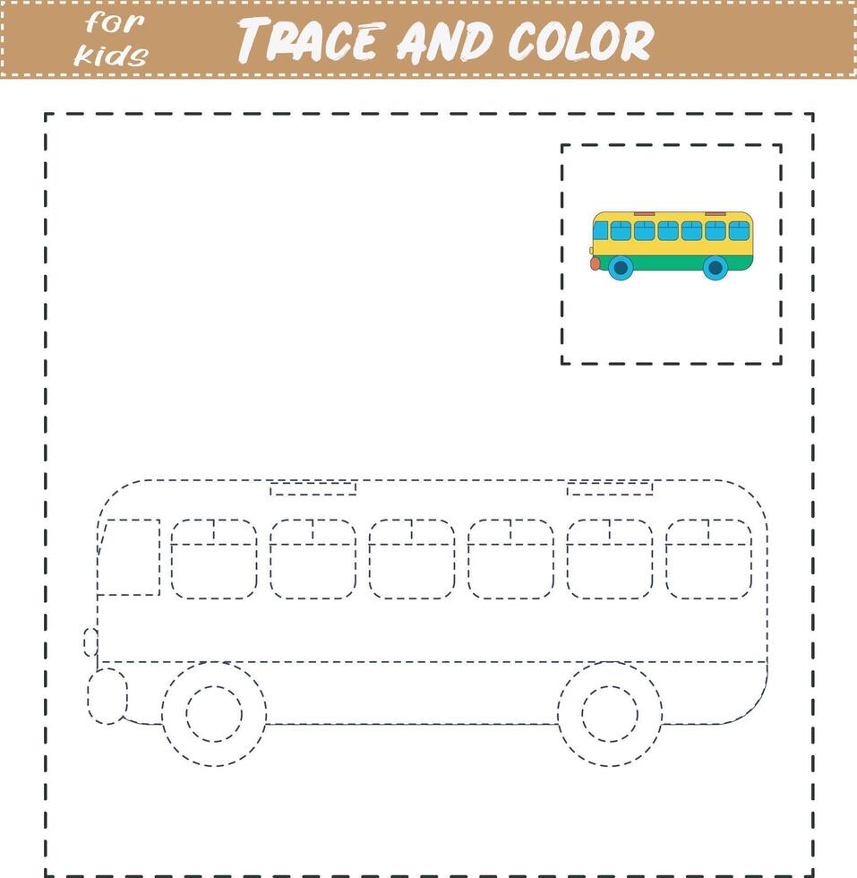 Hand-drawn trace and colour cars and vehicles vector