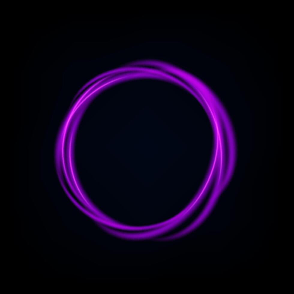 Round Violet Light Twisted, Suitable For Product Advertising, Product Design, and Other, Vector Illustration