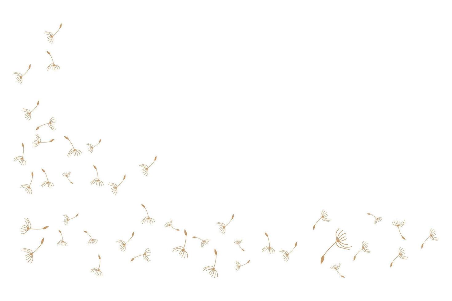 Dandelion Logo, Vector Plant Dandelion flower, Design Icon Template