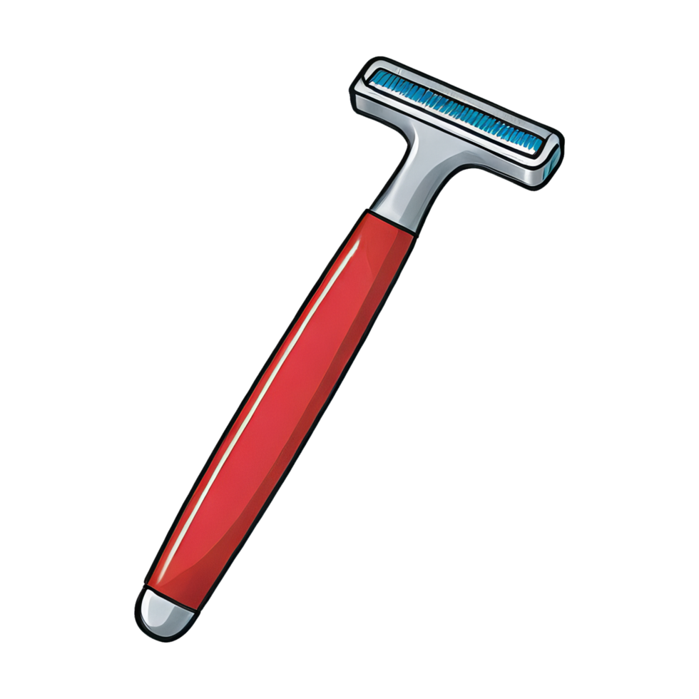 AI generated Razor Hand Drawn Cartoon Style Illustration png