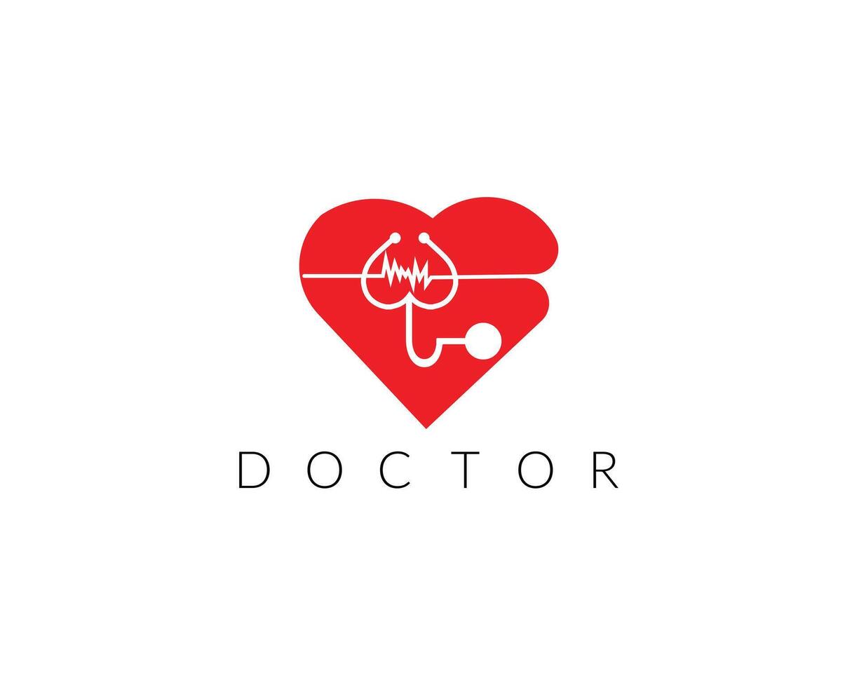 A heart-shaped ribbon wrapped around a medical cross, symbolizing awareness and advocacy in healthcare. vector