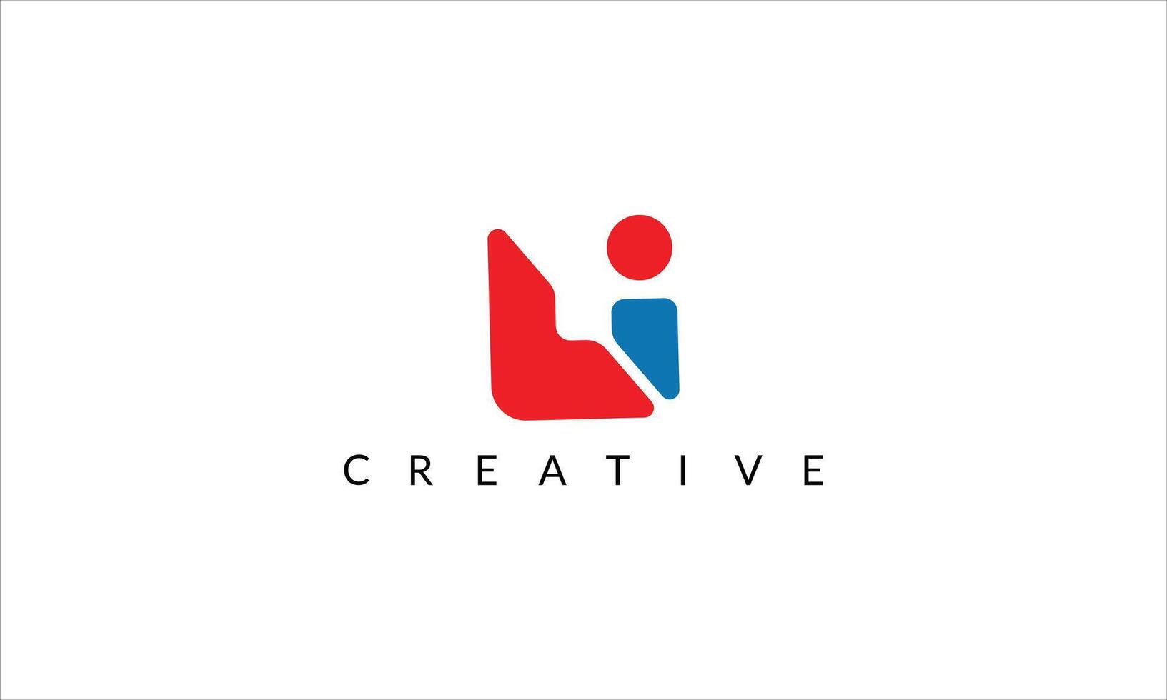 Intial u logo design. vector