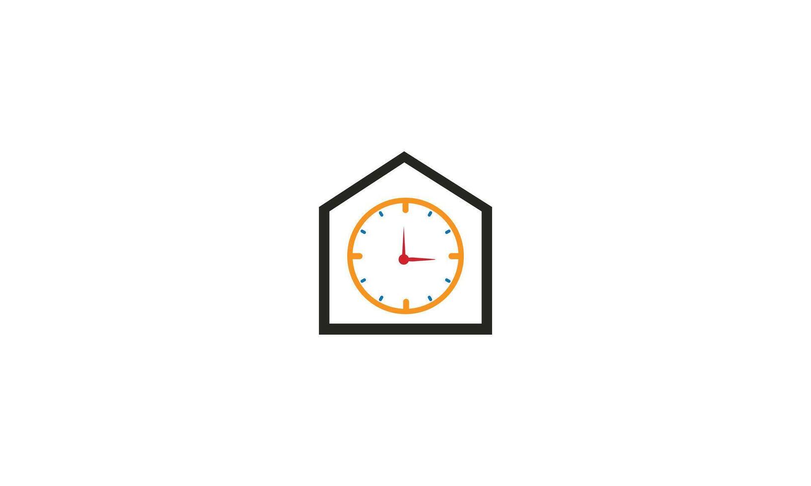 icono de reloj en un moderno estilo plano aislado en el fondo. símbolo de página de icono de reloj para el diseño de su sitio web logotipo de icono de reloj, aplicación, interfaz de usuario. reloj icono vector ilustración eps10.