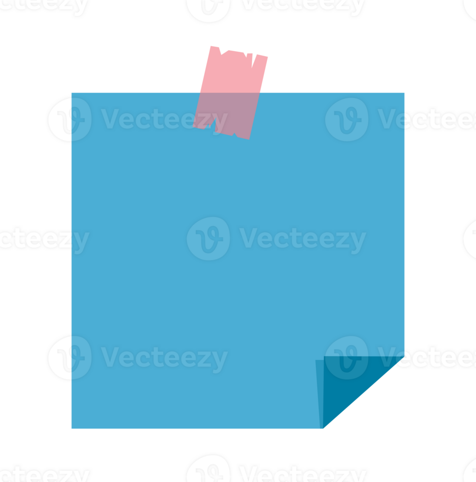 Paper sticky note png