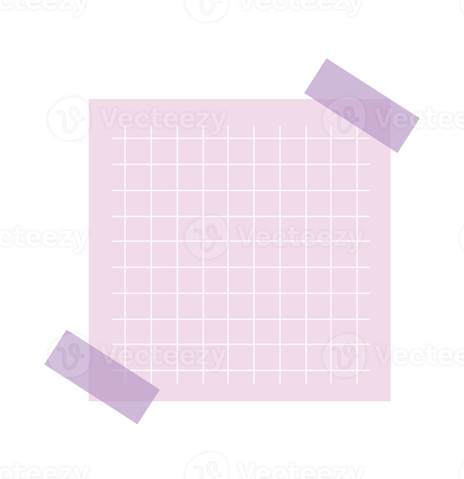 Paper sticky note png
