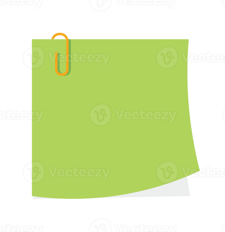 Paper sticky note png