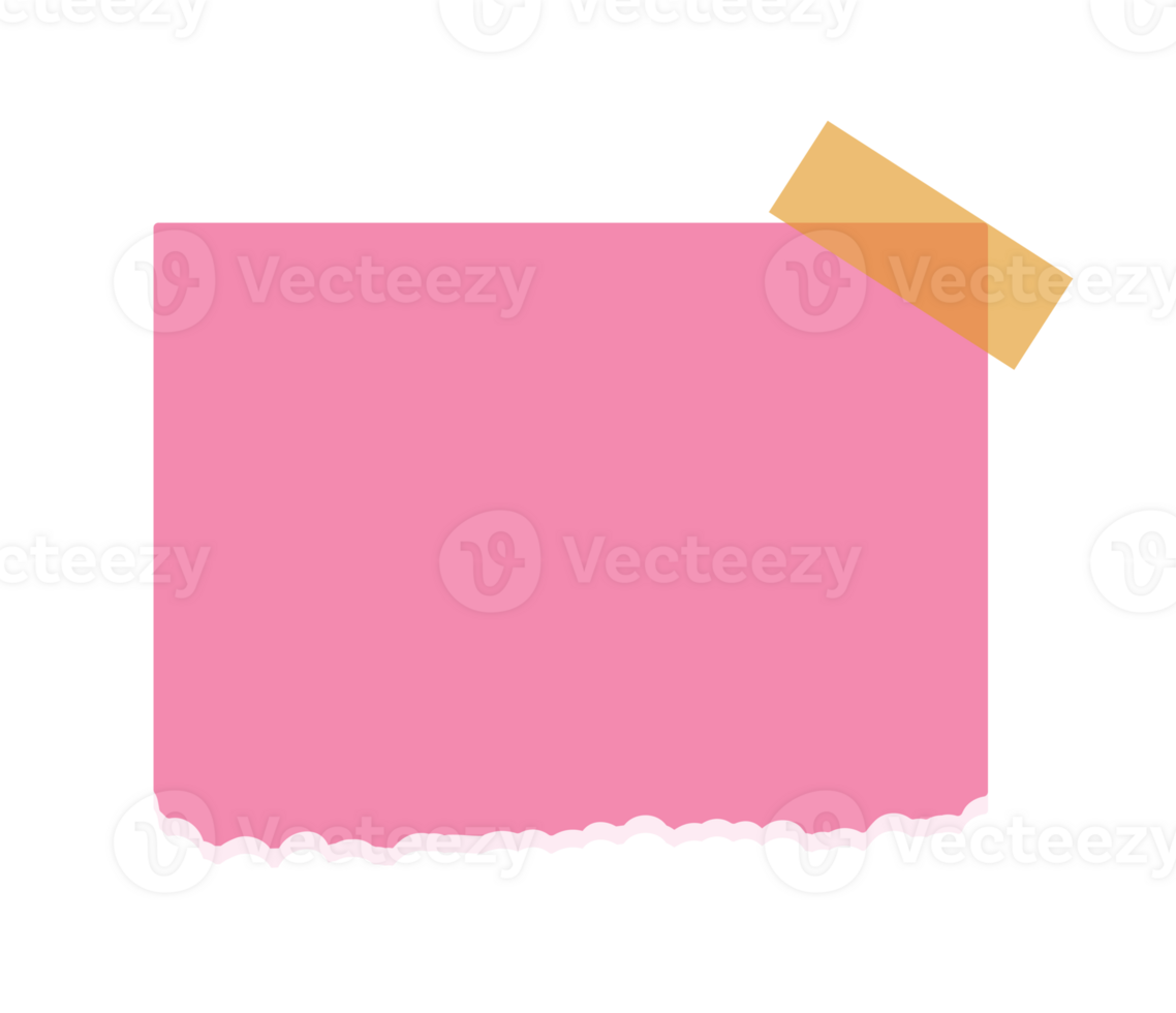 Paper sticky note png