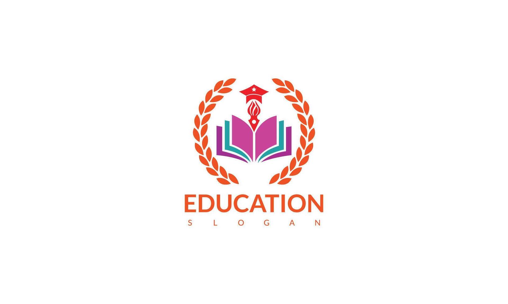 graduación Corbata educación logo Universidad vector