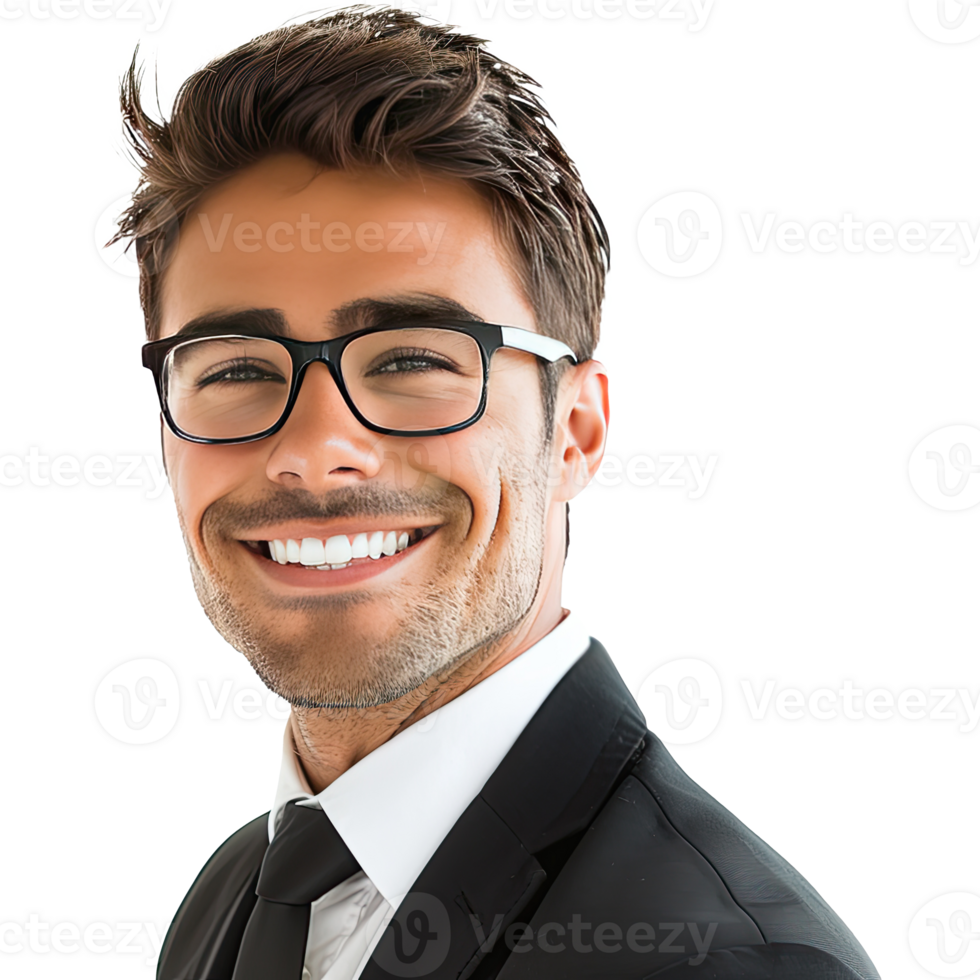 AI generated Businessman portrait. Portrait of businessman. png