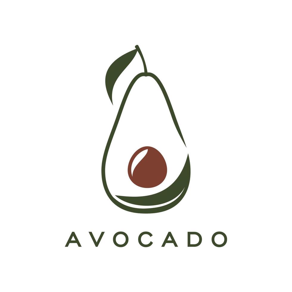 Avocado farm, juice and oil icon healthy nutrition vector
