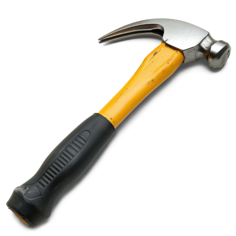AI generated Hammer isolated on transparent background. png