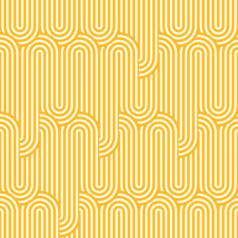 Ramen pattern, noodle pasta seamless background vector