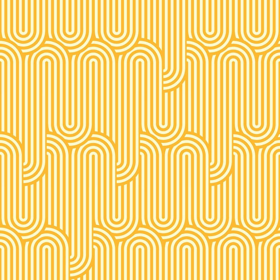 Ramen pattern, noodle pasta seamless background vector