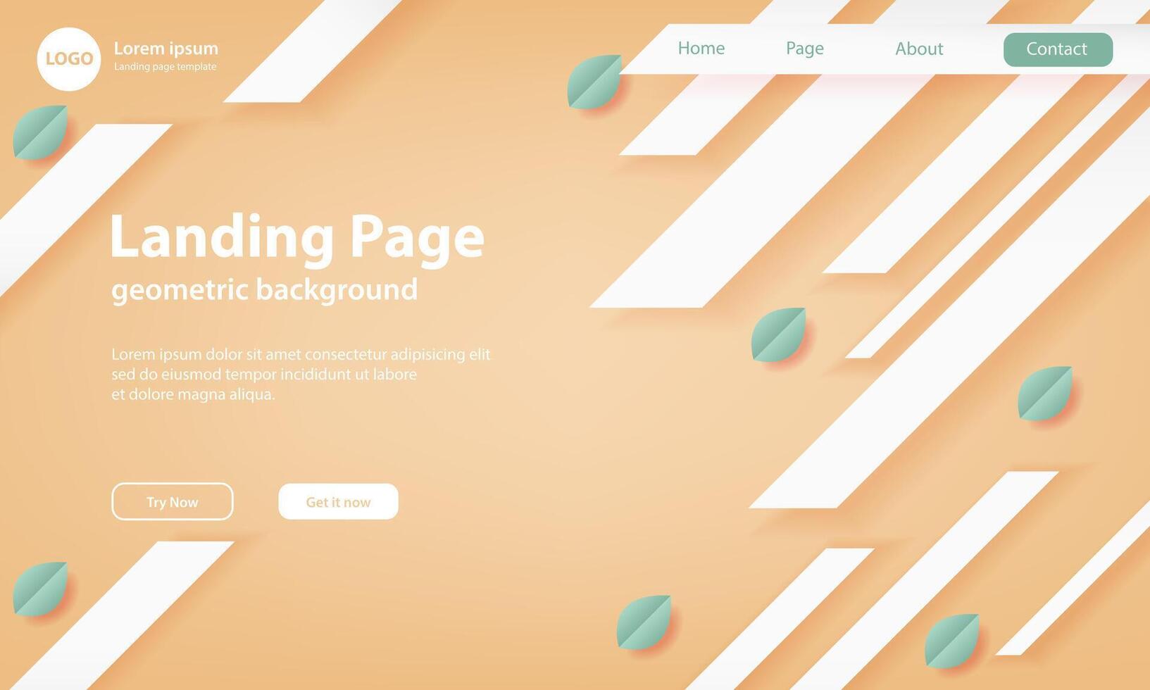 Geometric Background with Dynamic Shapes Composition, Vector Illustration
