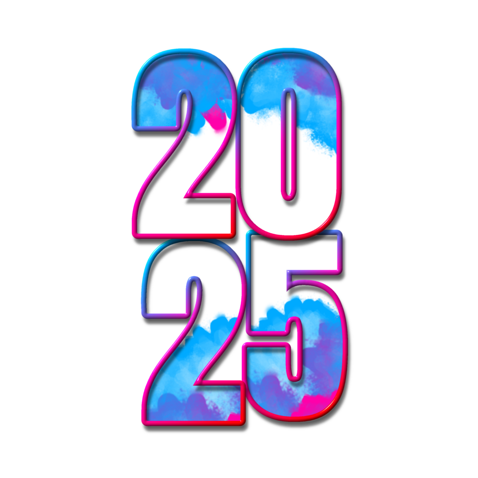 Happy new year 2025 42057006 PNG