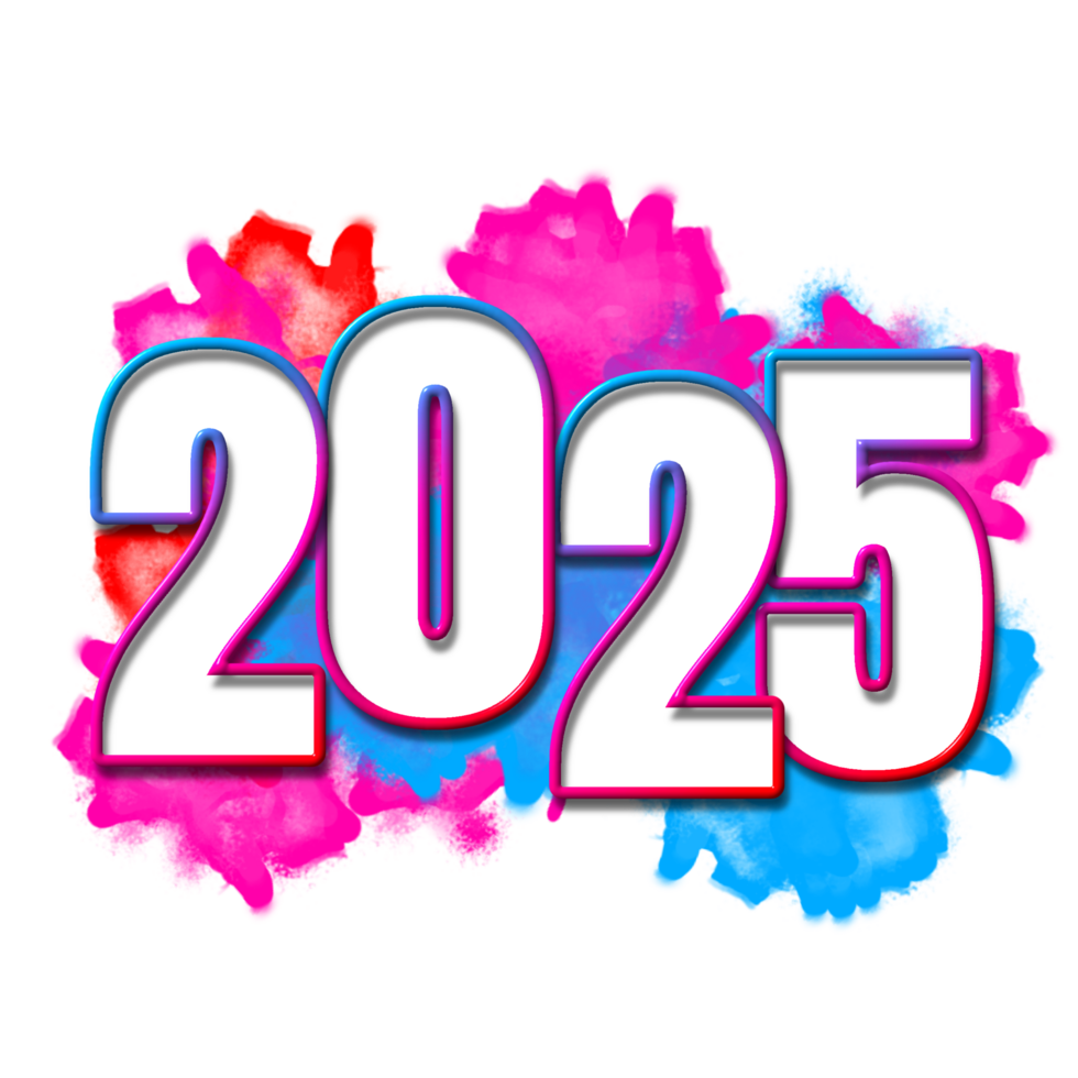 Happy new year 2025 42057012 PNG