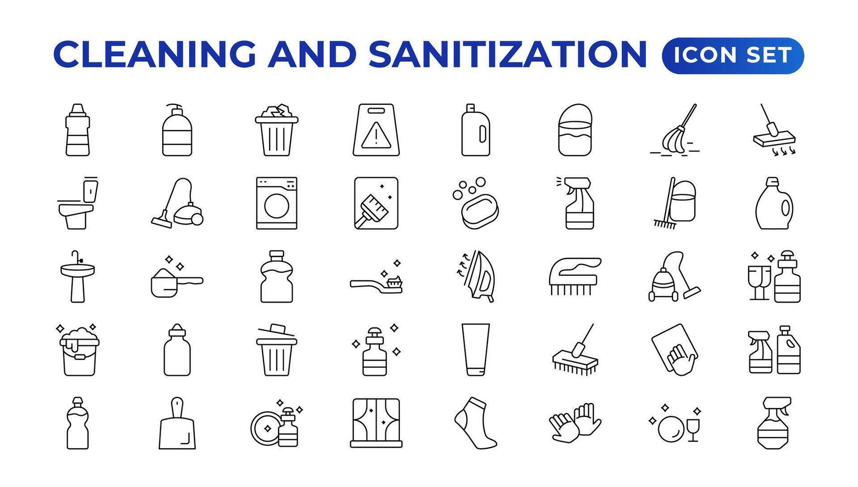 Cleaning line icons. Laundry, Window sponge, and Vacuum cleaner icons. Washing machine, Housekeeping service, and Maid cleaner equipment. Window cleaning, Wipe off, laundry washing machine. vector