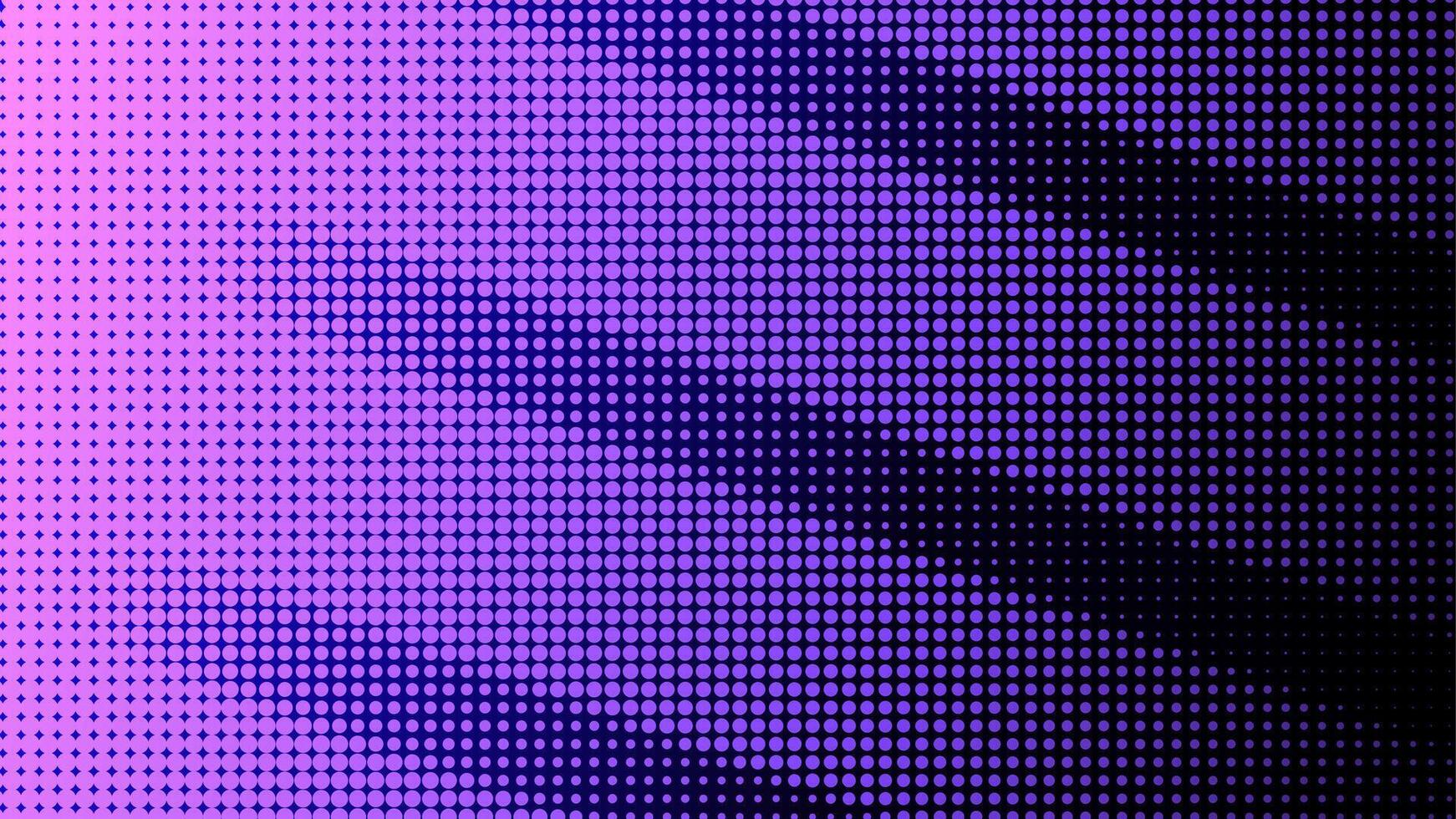 Purple Halftone Background, Vector Illustration