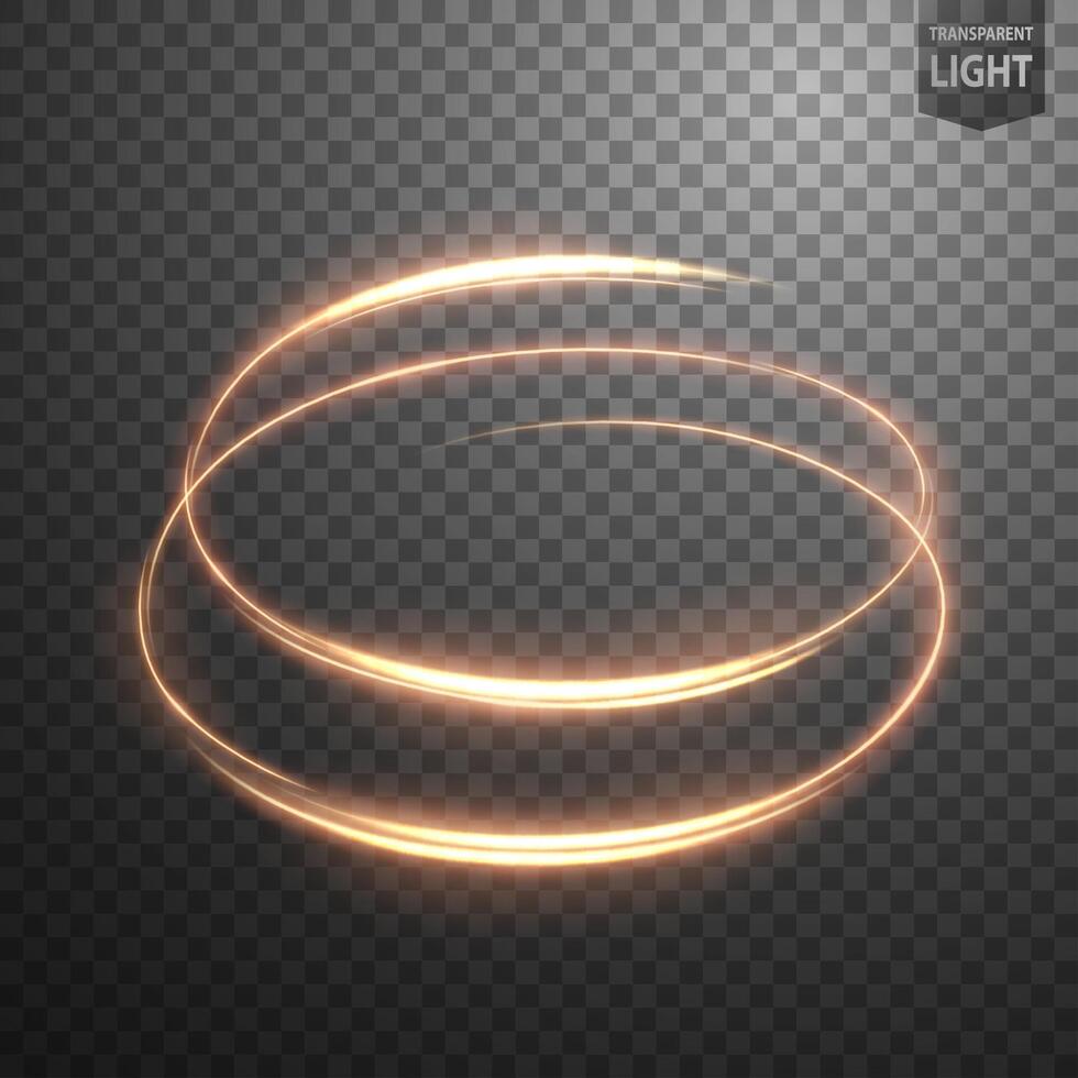 Glowing Spiral on Background, Abstract Light Speed Motion Effect, Vector Illustration