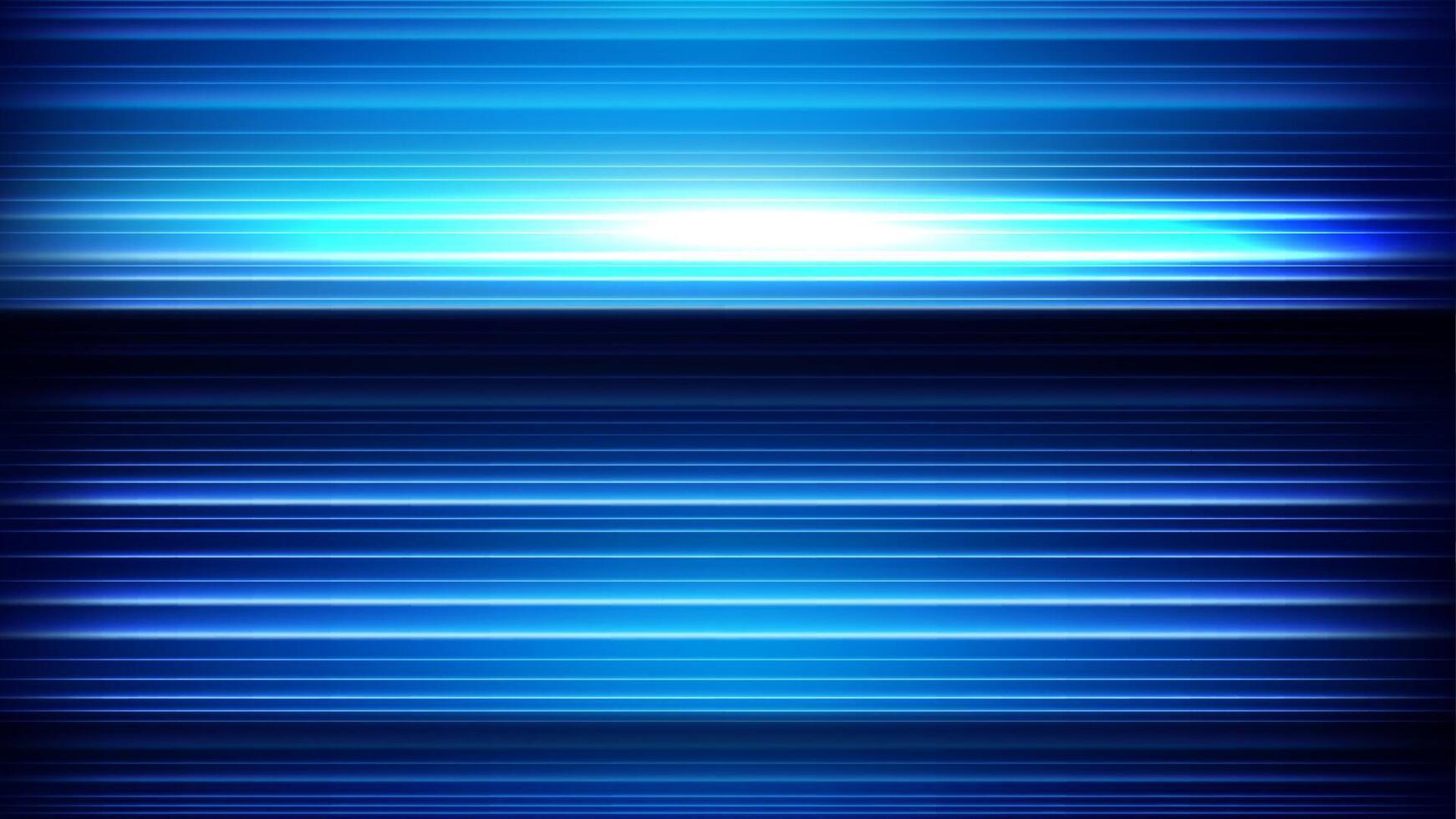 Blue Speed Light Motion, Vector Illustration