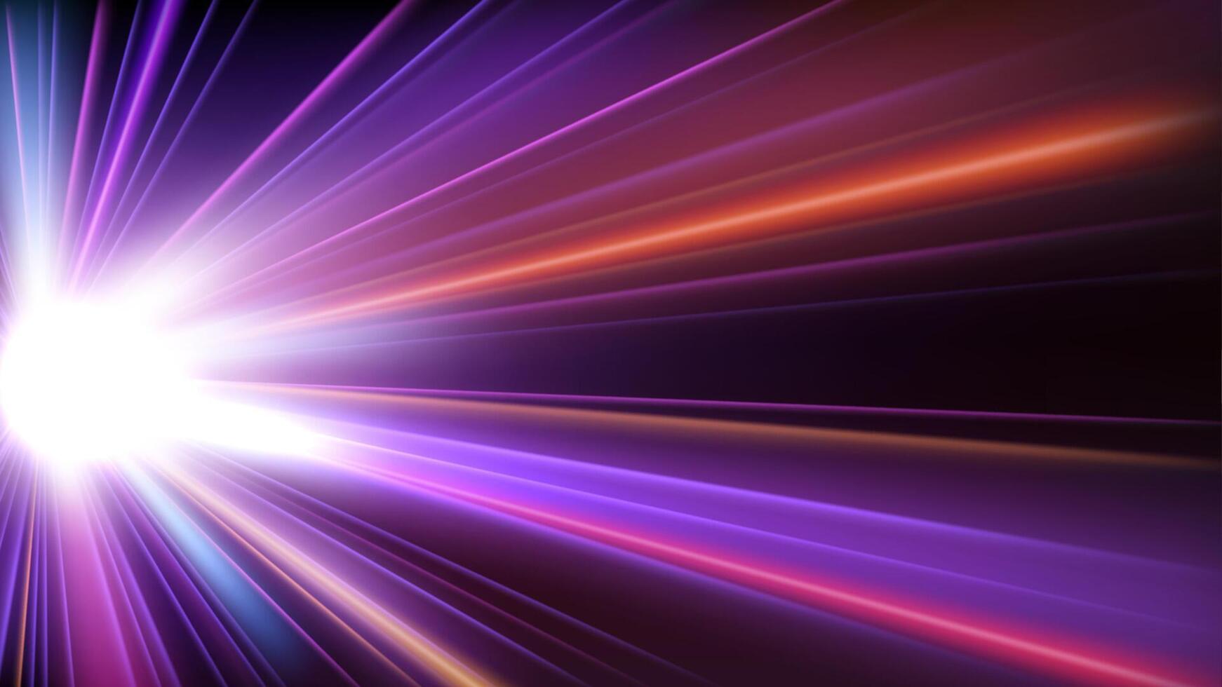 Violet Speed Light Motion, Vector Illustration