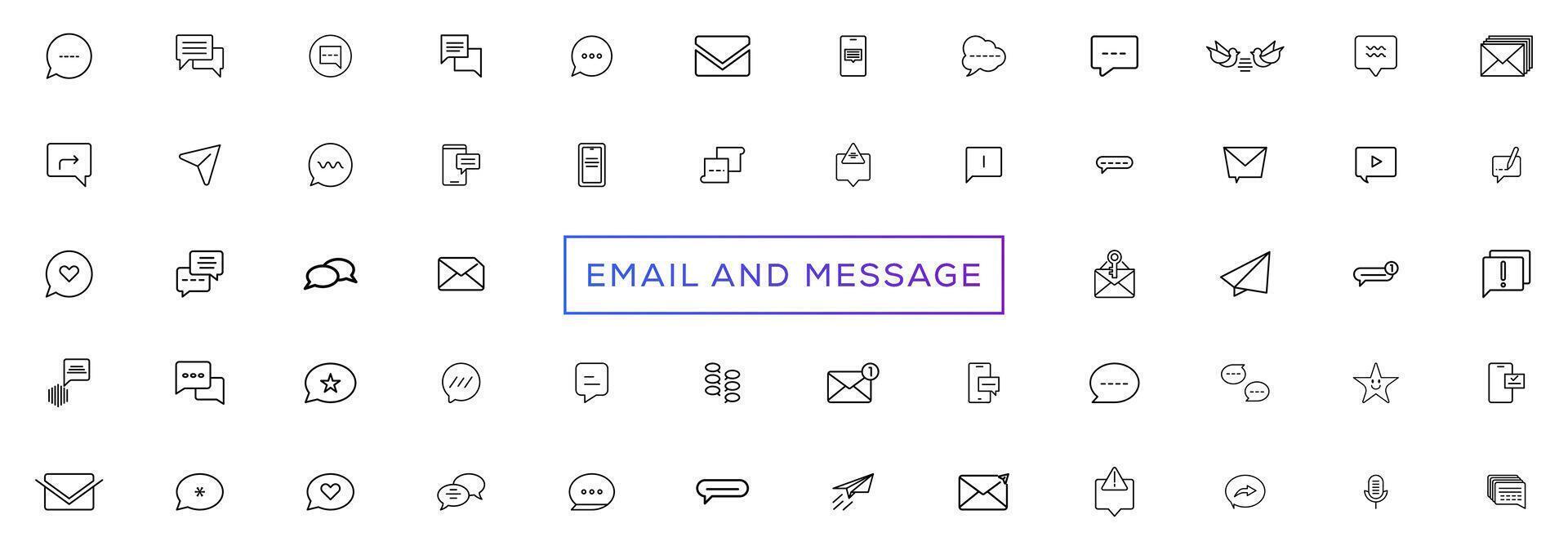 Contact icon set. Thin line Contact icons set. Contact symbols - Phone, mail, fax, info, e-mail, support... vector