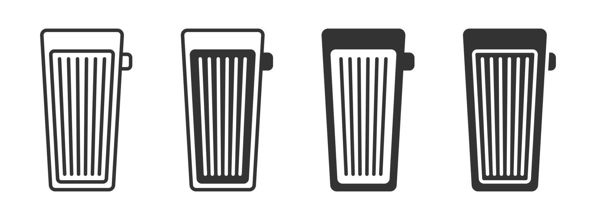 Wah guitar effect icon. Volume or expression pedal. Vector illustration.