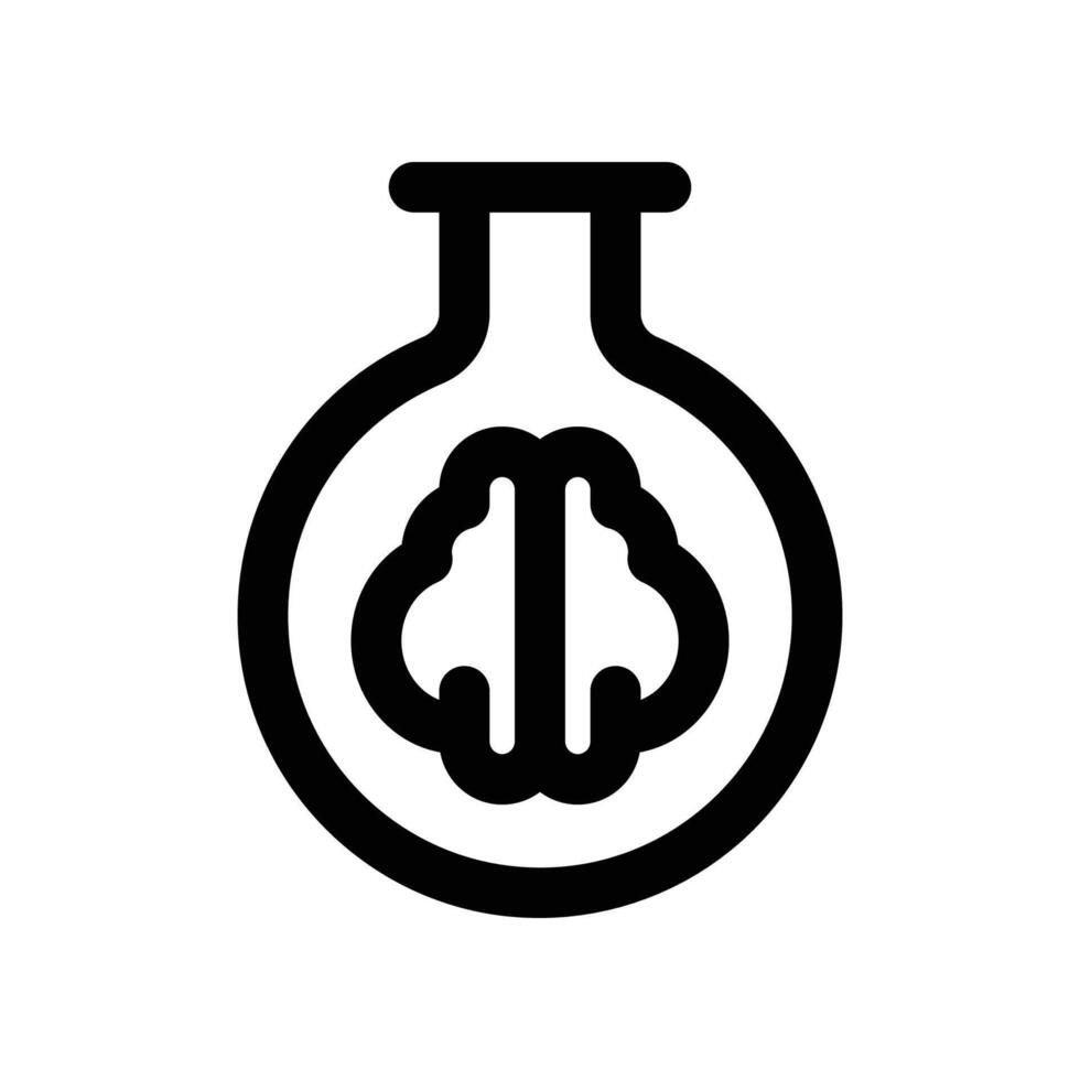 science icon. vector line icon for your website, mobile, presentation, and logo design.