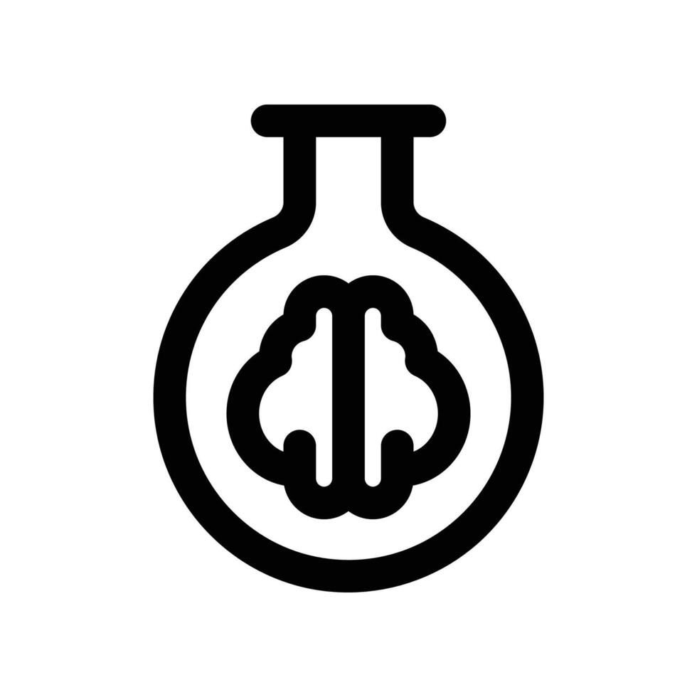 science icon. vector line icon for your website, mobile, presentation, and logo design.