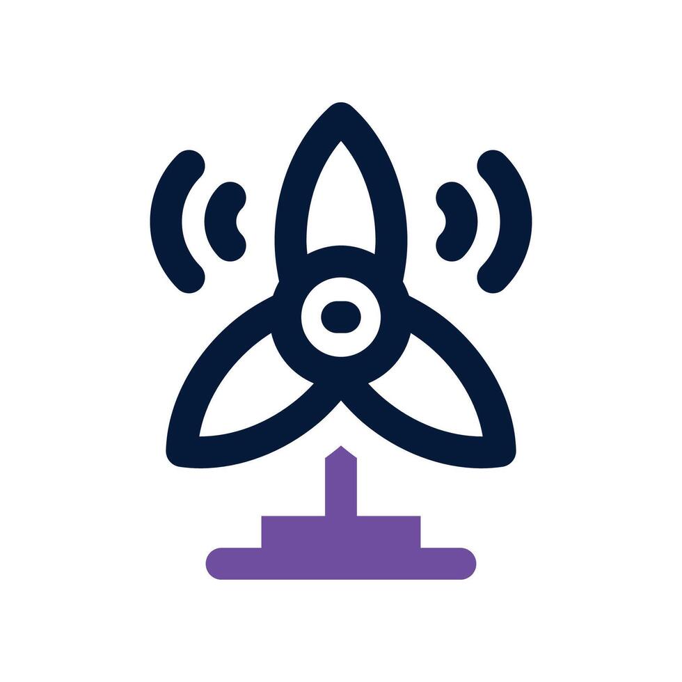 windmill icon. vector dual tone icon for your website, mobile, presentation, and logo design.