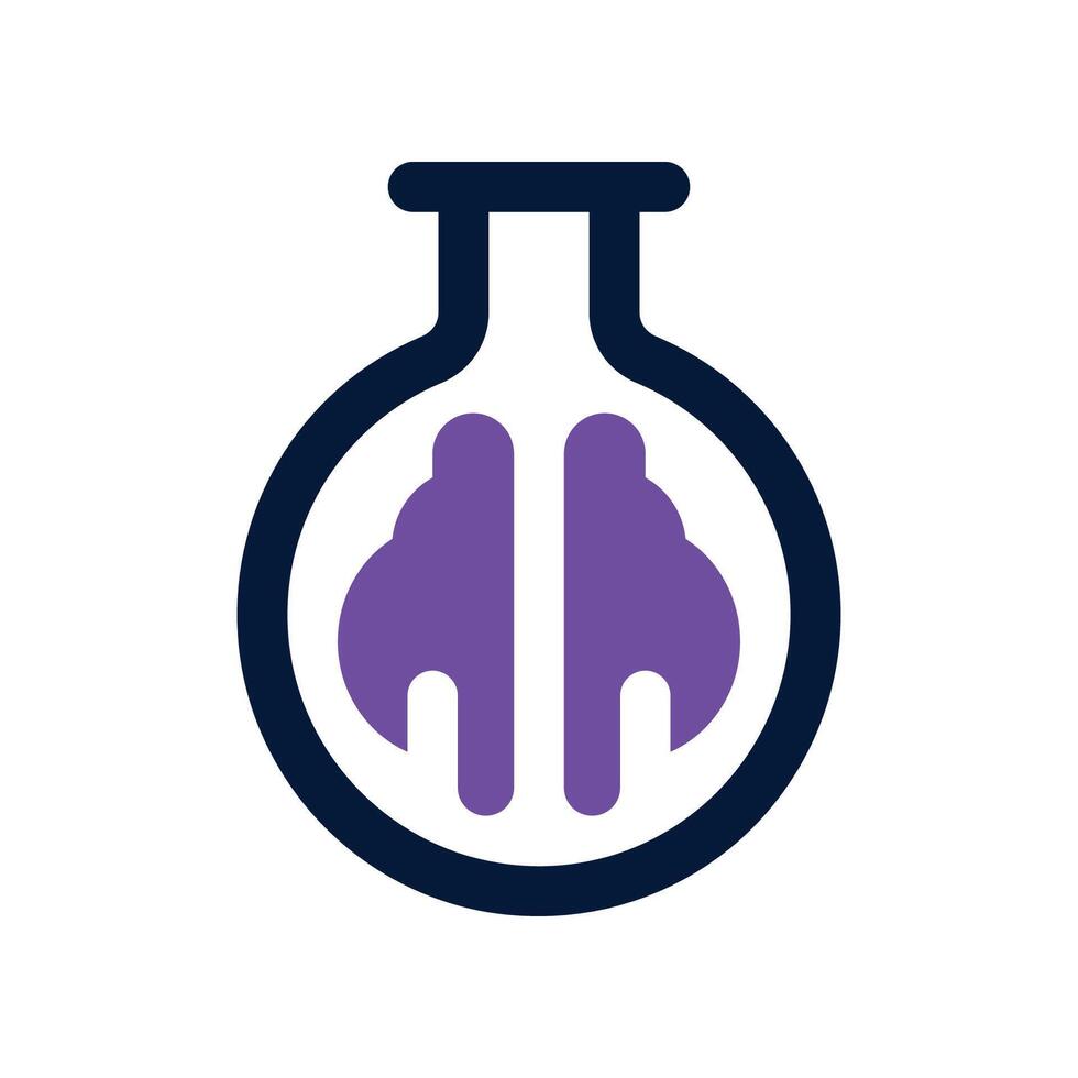 science icon. vector dual tone icon for your website, mobile, presentation, and logo design.