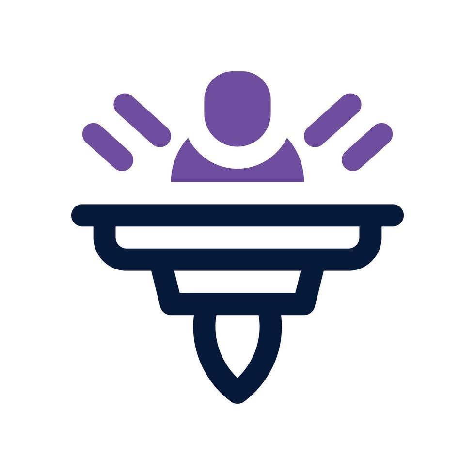 hoverboard icon. vector dual tone icon for your website, mobile, presentation, and logo design.