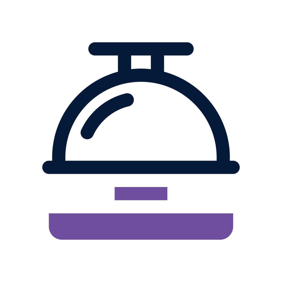 ring bell icon. vector dual tone icon for your website, mobile, presentation, and logo design.