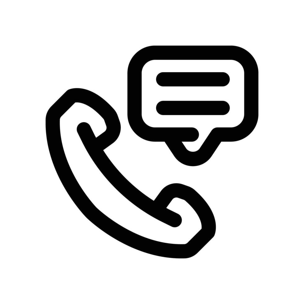 communication icon. vector line icon for your website, mobile, presentation, and logo design.