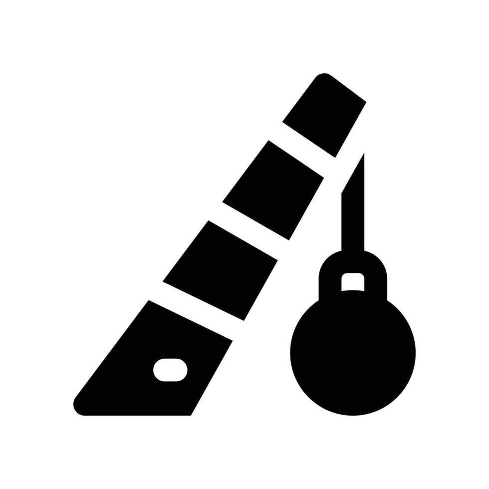 demolition icon. vector glyph icon for your website, mobile, presentation, and logo design.