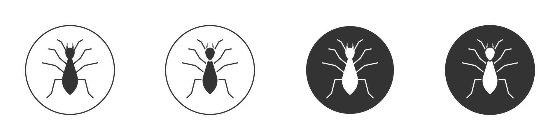 Termite icon. Simple design. Vector illustration.