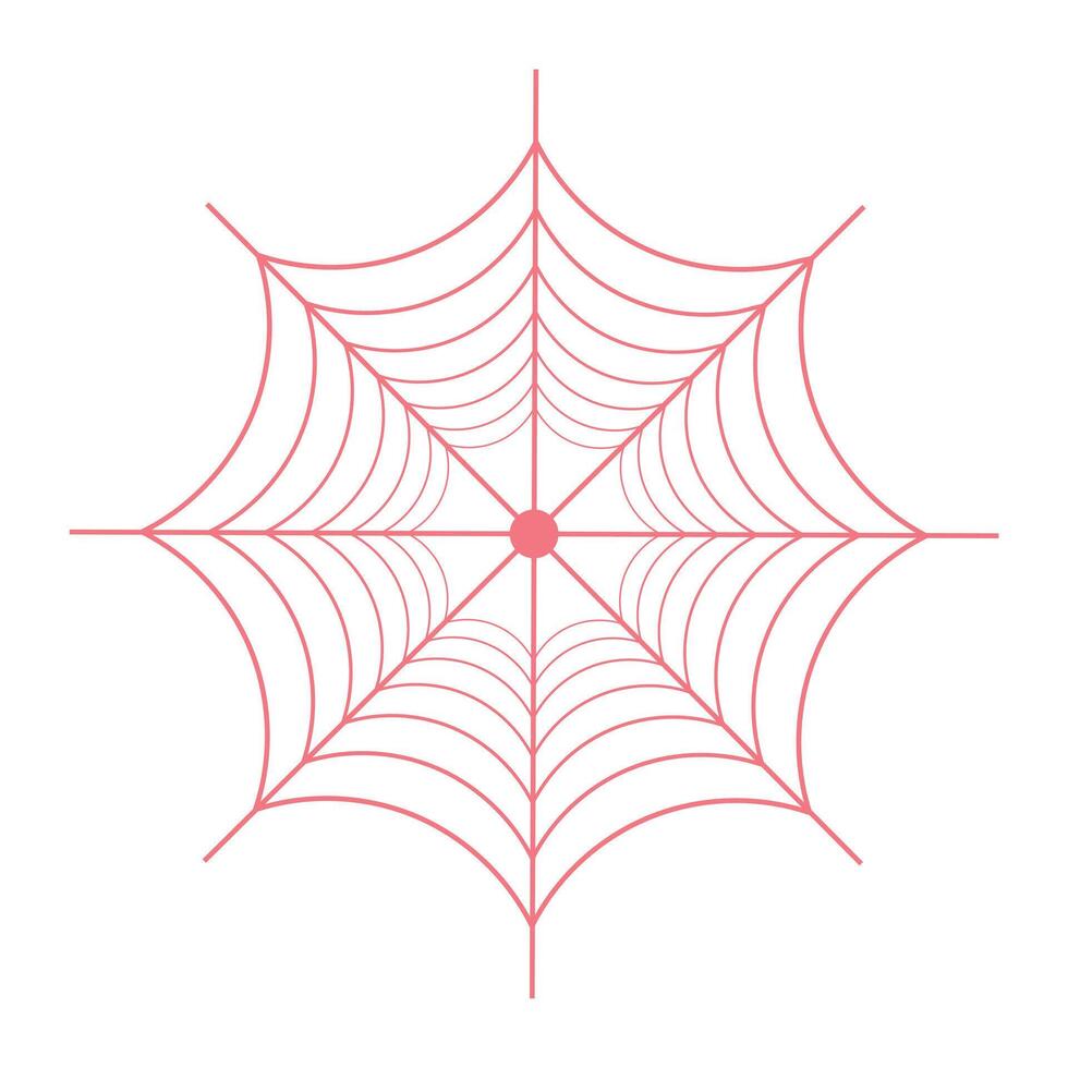 Spider net pattern line icon vector design.