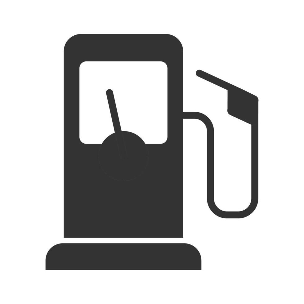 gas estación icono. vector ilustración.